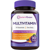 Doctor's Recipes Multivitamine — bouteille prête pour une prise quotidienne pratique.