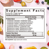 Doctor's Recipes Probiotiques femmes — emballage et bouteille du produit