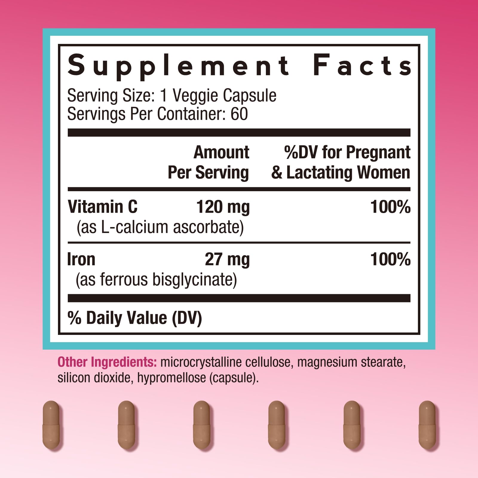 Doctor's Recipes vitamine C pour améliorer l absorption du fer
