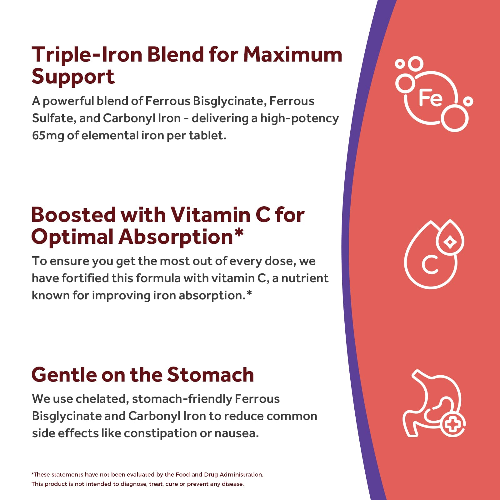 Doctor's Recipes vitamine-c-absorption-tablettes, meilleure assimilation et protection antioxydante.