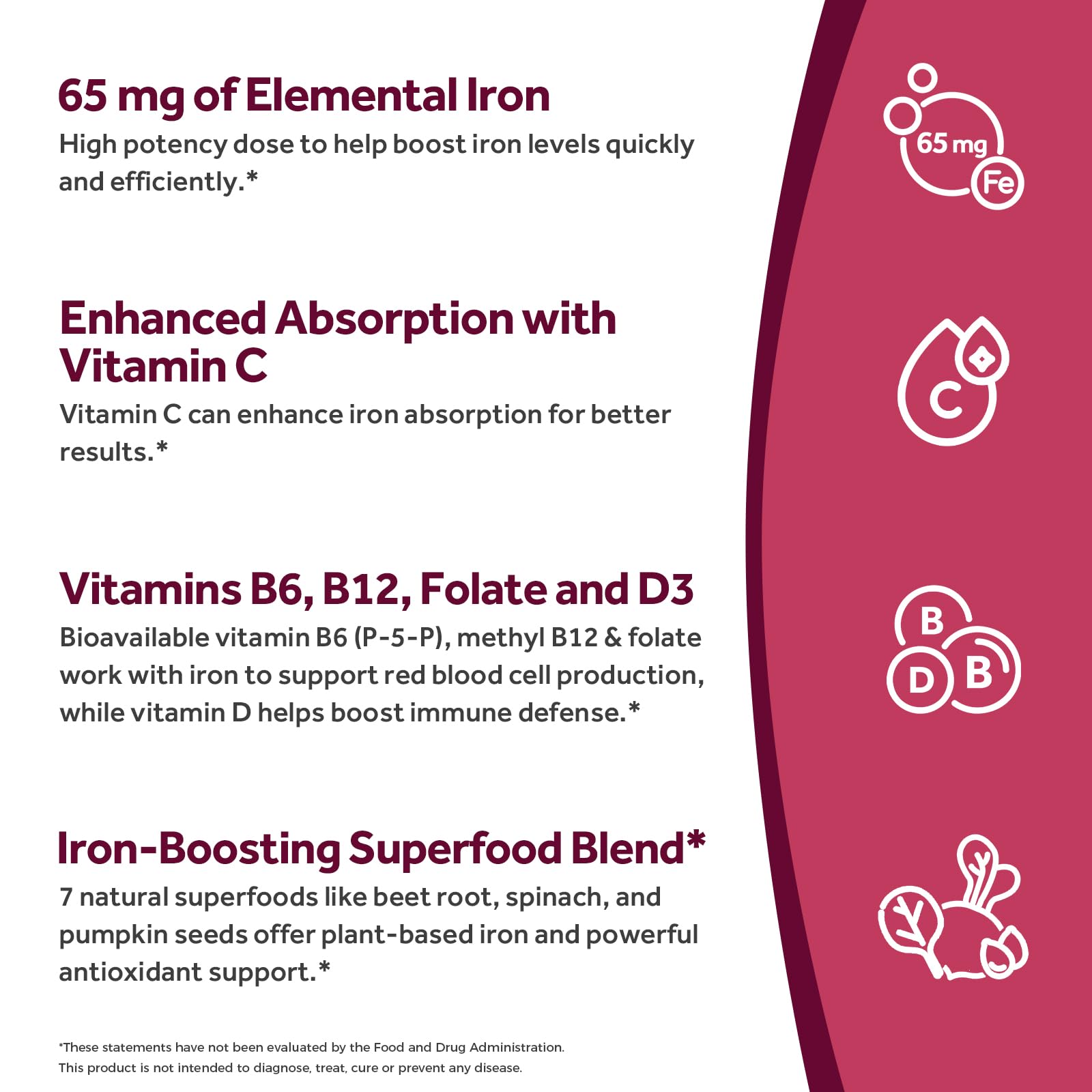 Flacon vitamine D3 Doctor's Recipes, soutien potentiel immunitaire.