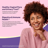 Doctor's Recipes Probiotiques femmes - prébiotiques et canneberge biologique soutiennent la routine intime.