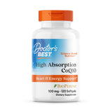 Doctor's Best CoQ10 bouteille: soutien potentiel à l'énergie et à l'antioxydant.