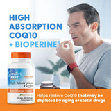 Doctor's Best CoQ10-fermente-naturel: CoQ10 issu d'une fermentation naturelle.