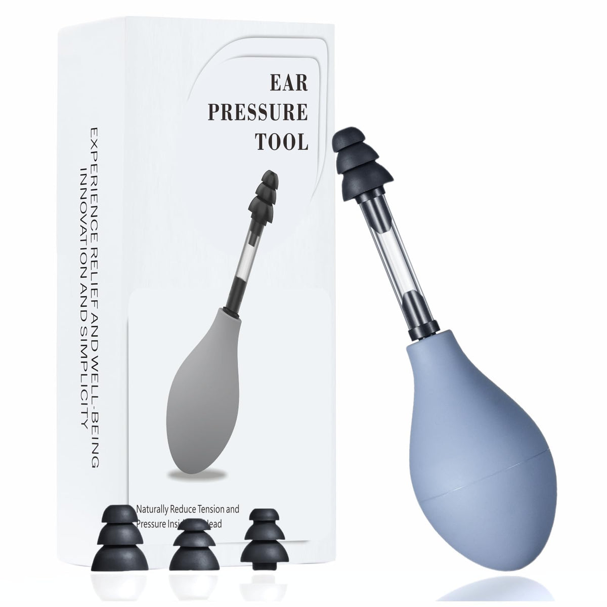 Docustge – dispositif-relief-pression-oreille, soulage la pression lors des trajets