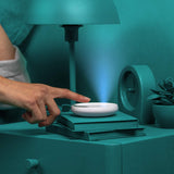 Dodow, affichage lumineux bleu apaisant au bord du lit.