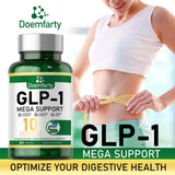 doemfarty GLP-1 Support capsules : vue nette, confort digestif potentiel et énergie durable.