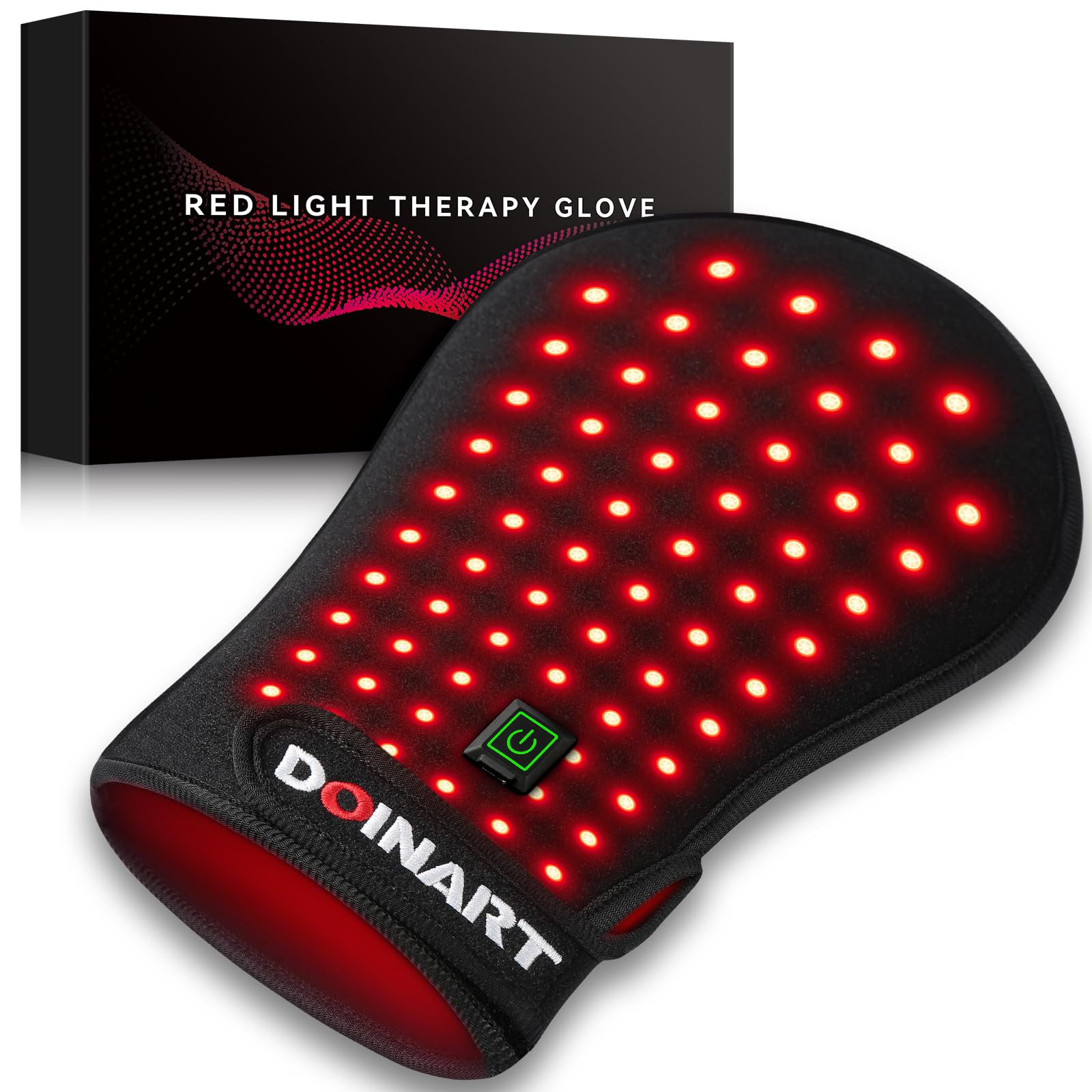 Gants Doinart en lumière rouge pour les mains après le travail