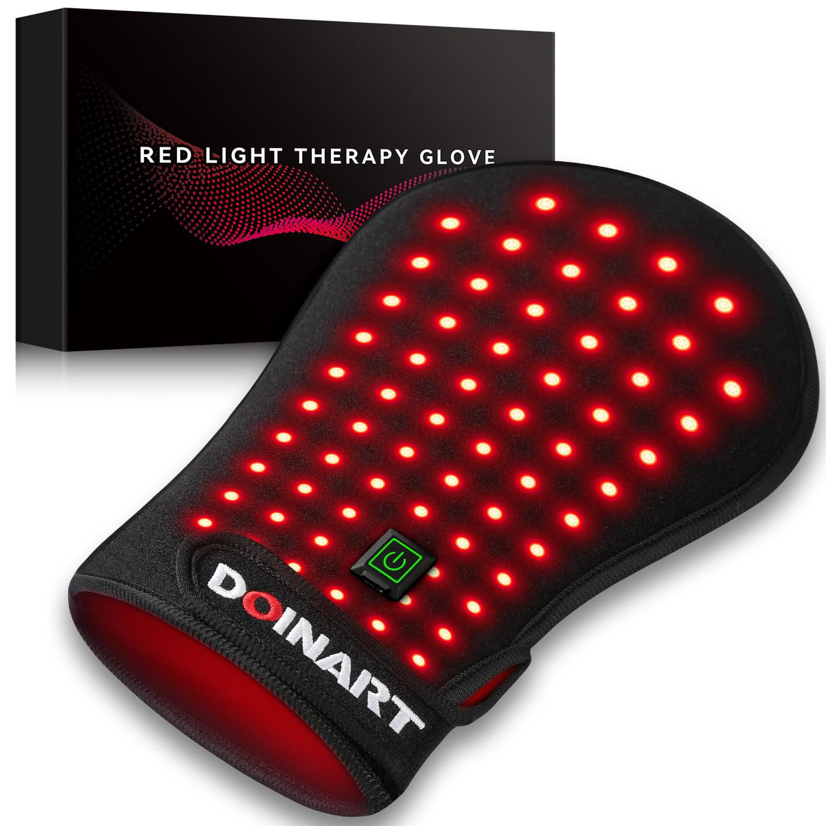 Gants Doinart en lumière rouge pour les mains après le travail
