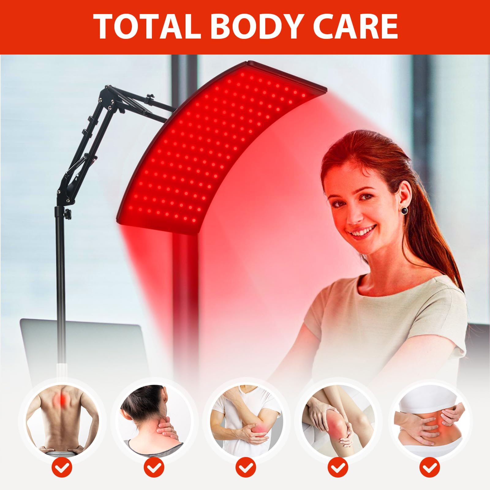 Doinart – lumière rouge 660nm ciblée pour la peau et le corps