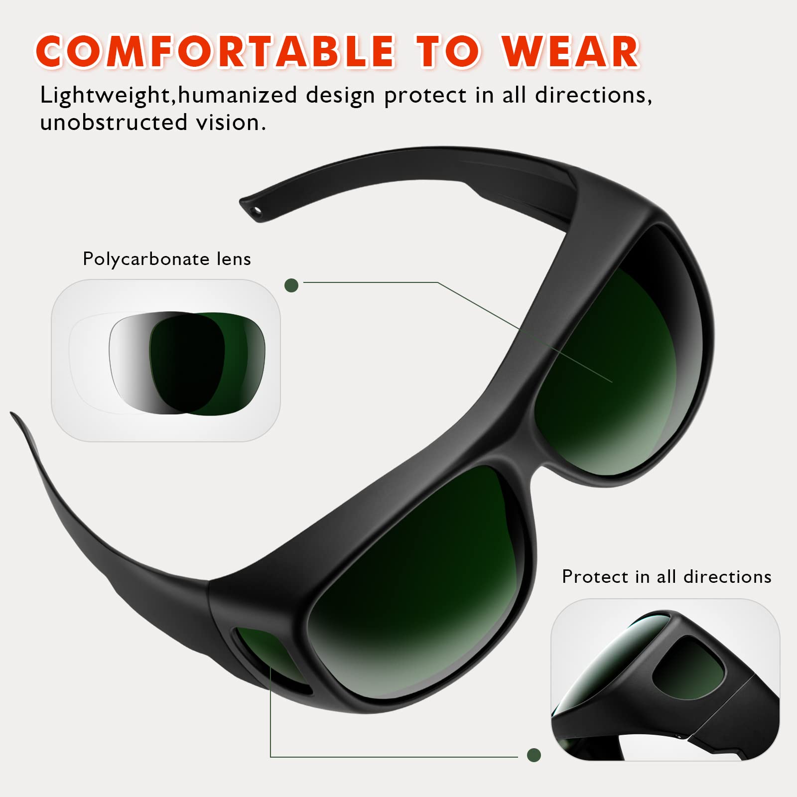 Cadre TPU et lentilles polycarbonate robustes et durables avec Doinart.
