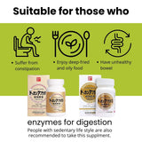 Dokkanaburadas: Mélange d’herbes et plantes pour soutien intestinal pendant les repas.