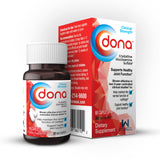 DONA Glucosamine Sulfate – bouteille de comprimés, soutien potentiel des articulations.