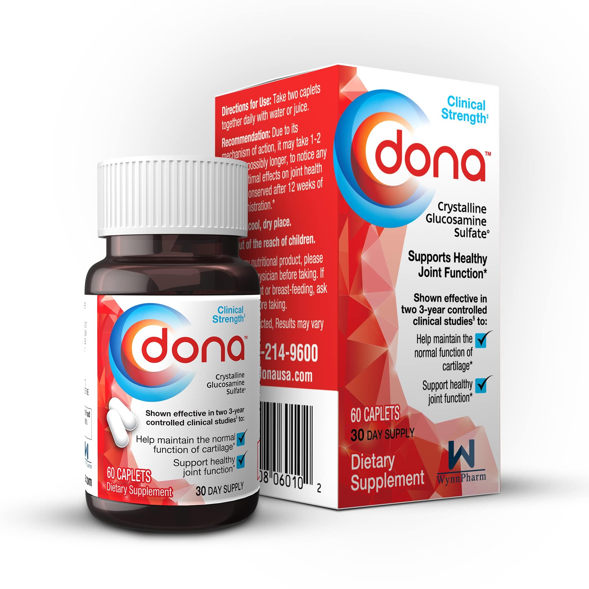 Dona bouteille, dosage 750 mg, soutien potentiel des articulations au quotidien.