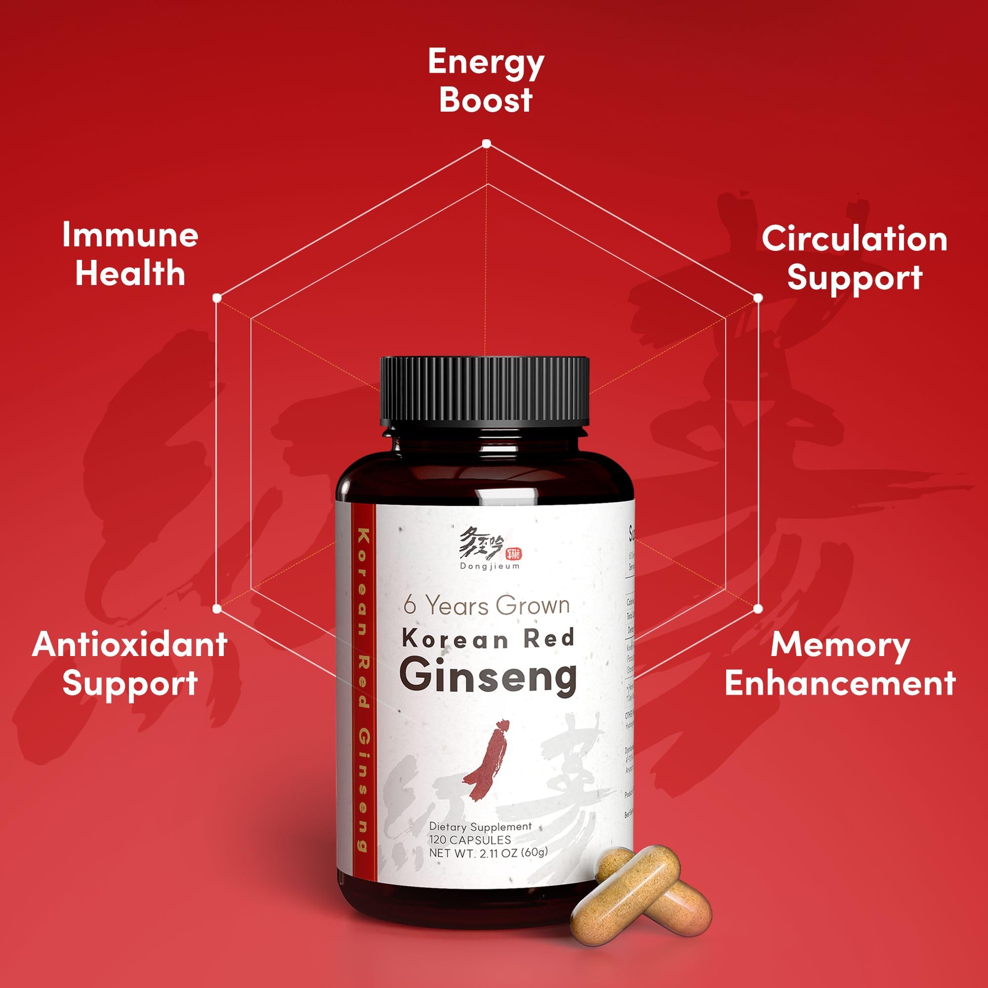 Dongjieum Ginseng Rouge Coreen: emballage soigné et controle de qualite.