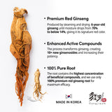 Dongjieum Ginseng Rouge Coreen: tests en laboratoire garantissant purete et traçabilite.