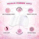 DonnaComfort lingettes de voyage: hygiène pratique en déplacement.