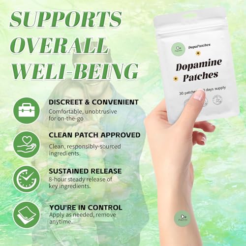dopapatches patch-dopamine-force-liberation-prolongee – libération progressive et discrète.