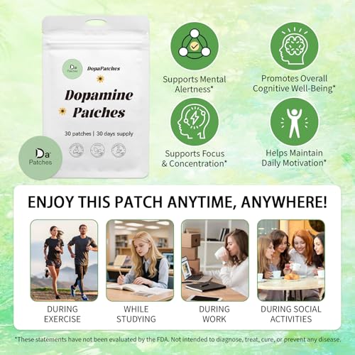 dopapatches patch-dopamine-force-utilisation-matin – idéal pour démarrer la journée.