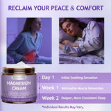 Doracome Crème Magnésium Absorption Rapide — fini sec et non gras après application.