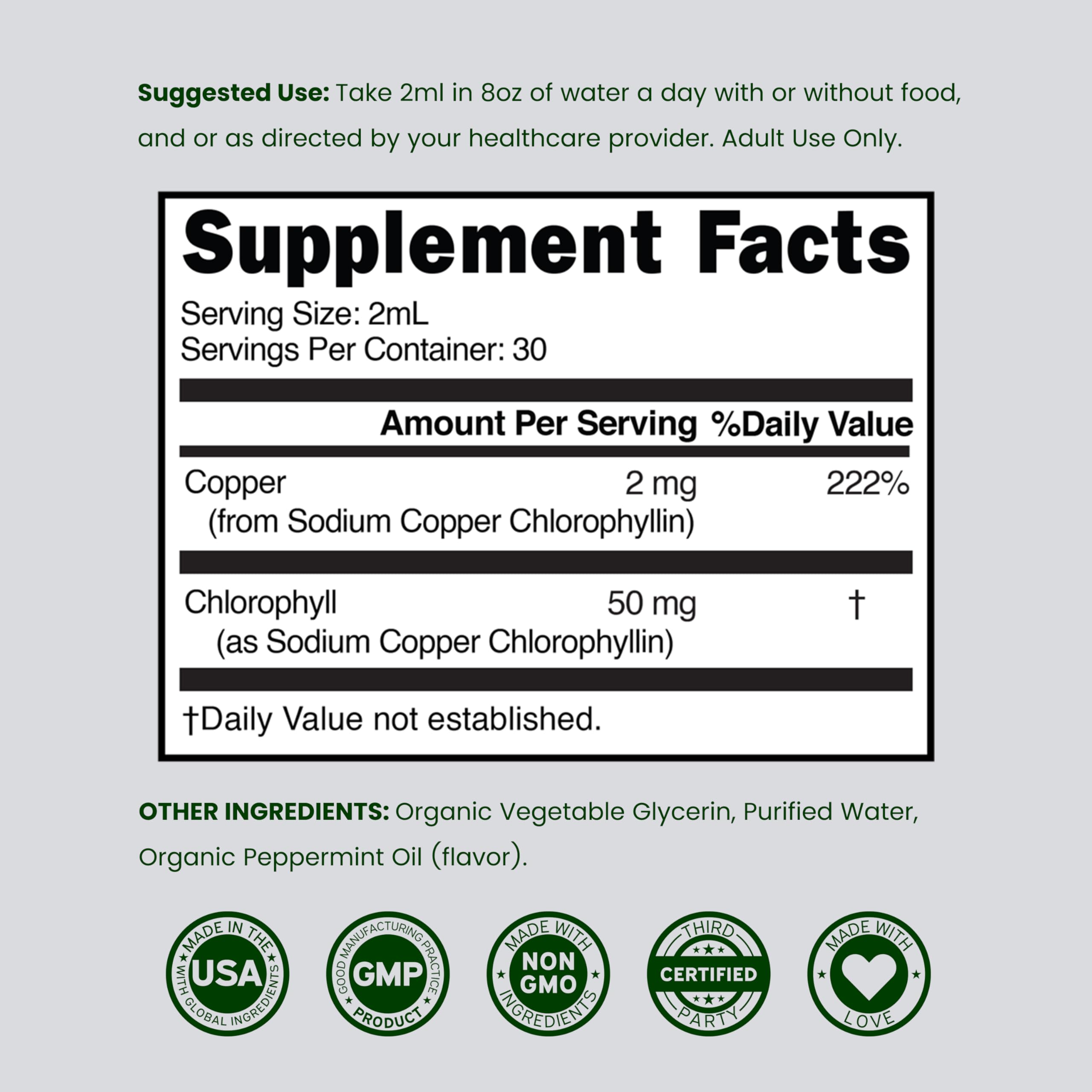 DORADO NUTRITION Chlorophylle liquide – routine quotidienne sans stimulants.