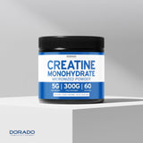 Dorado Nutrition Créatine Monohydrate 5 g — étiquette GMP et contrôle qualité.