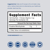 Dorado Nutrition Créatine Monohydrate 5 g — se dilue facilement dans l’eau ou une boisson.