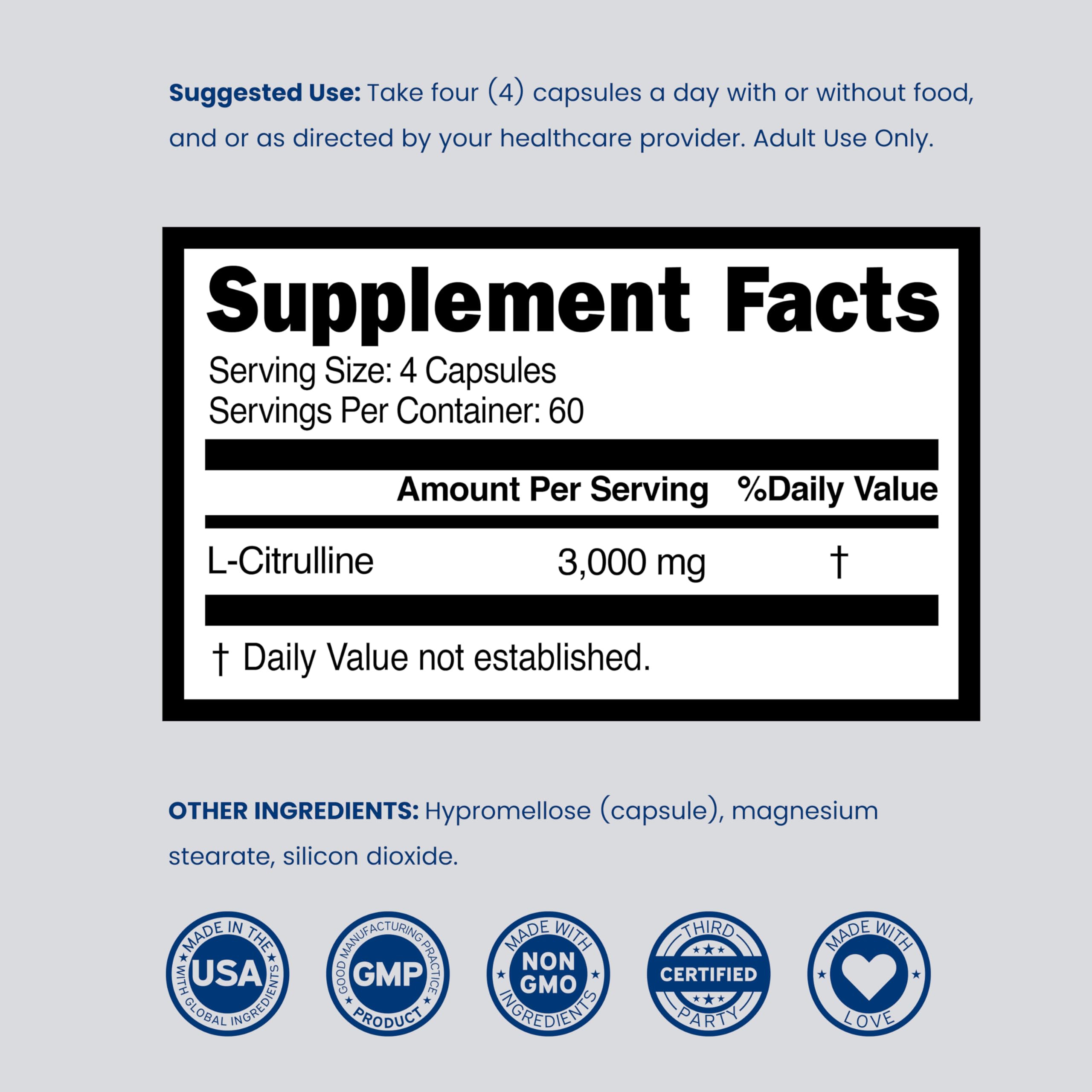 Dorado Nutrition L-Citrulline 3000mg – Test tiers garantissant la traçabilité et la qualité.