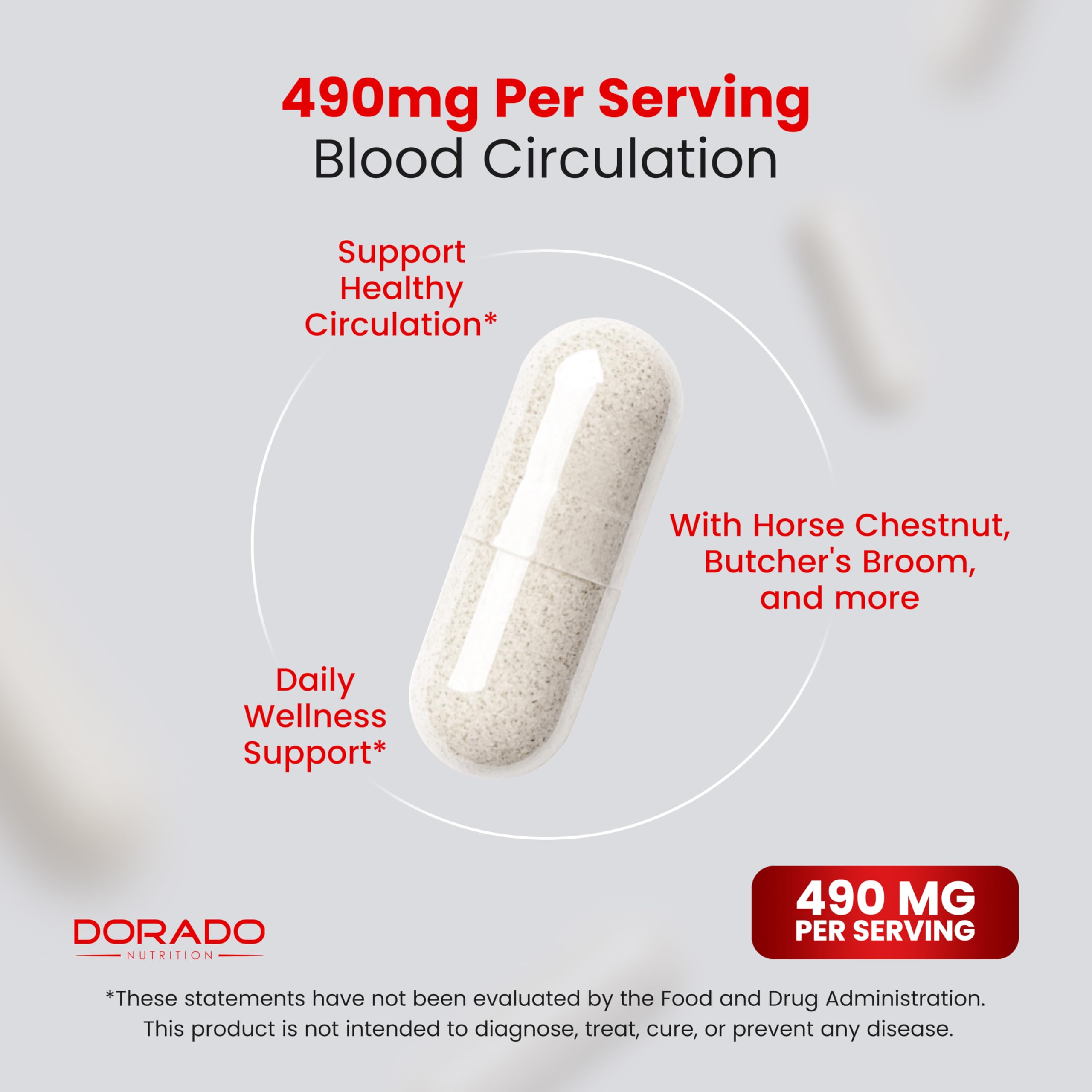 Dorado Nutrition – marron d’Inde et racine de gingembre, formulation naturelle.
