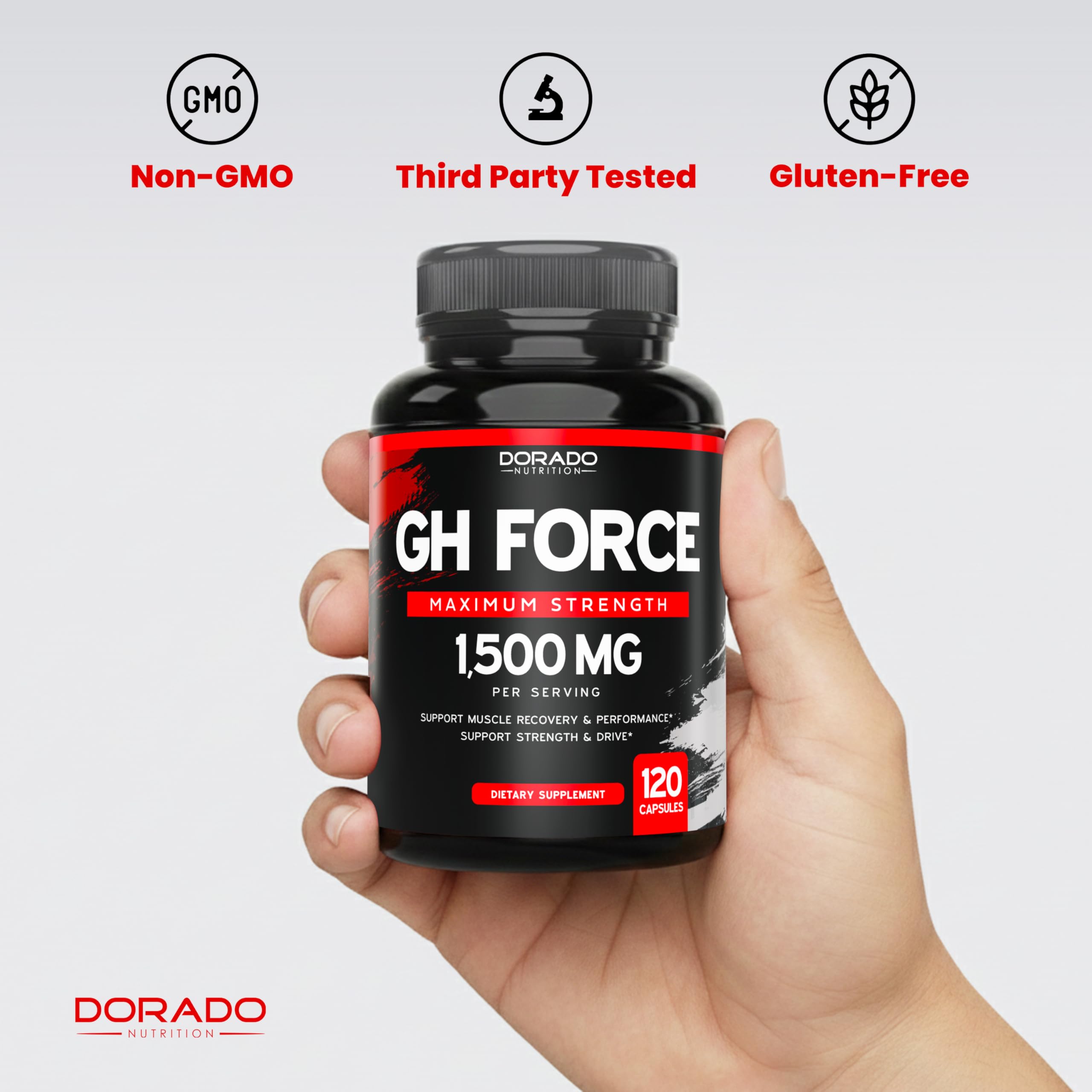 Dorado Nutrition HGH, récupération post-entraînement, soutien à la continuité des entraînements.