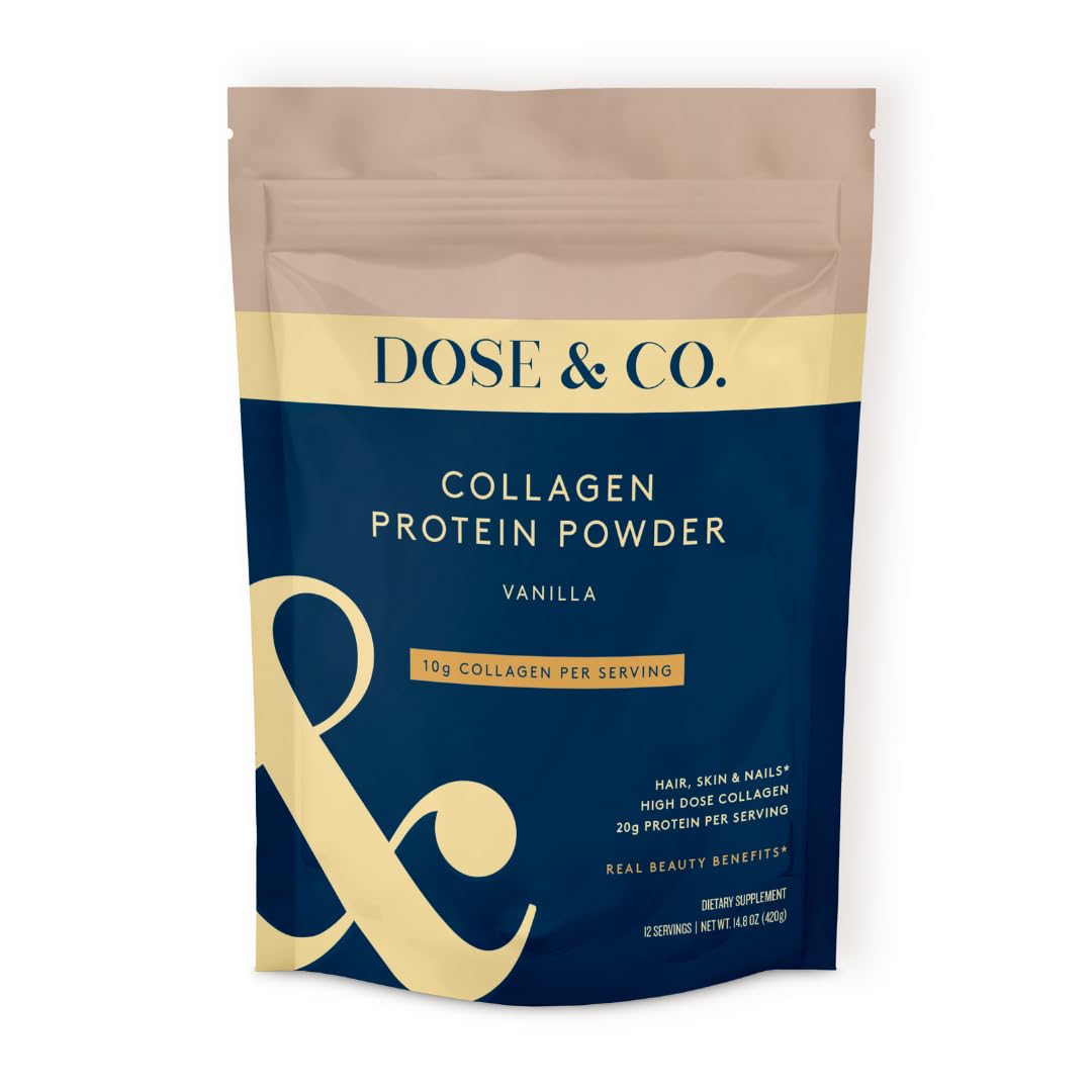 DOSE & CO Collagène Vanille – emballage élégant facilitant l’usage quotidien.