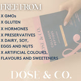 DOSE & CO Emballage pratique de 9,6 oz pour collagène.