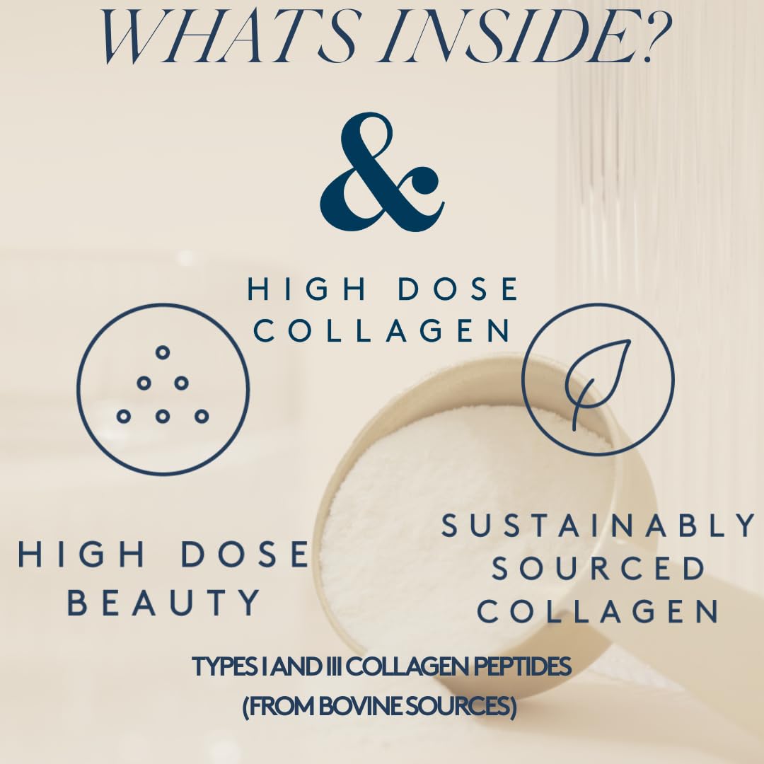 DOSE & CO Routine beauté quotidienne avec poudre collagène.