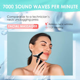 Doset massage facial kit-accessoires : câble de connexion universel et manuel inclus pour démarrer.