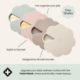 Dosey Twist+Stack Latte – design ergonomique facile à prendre en main.