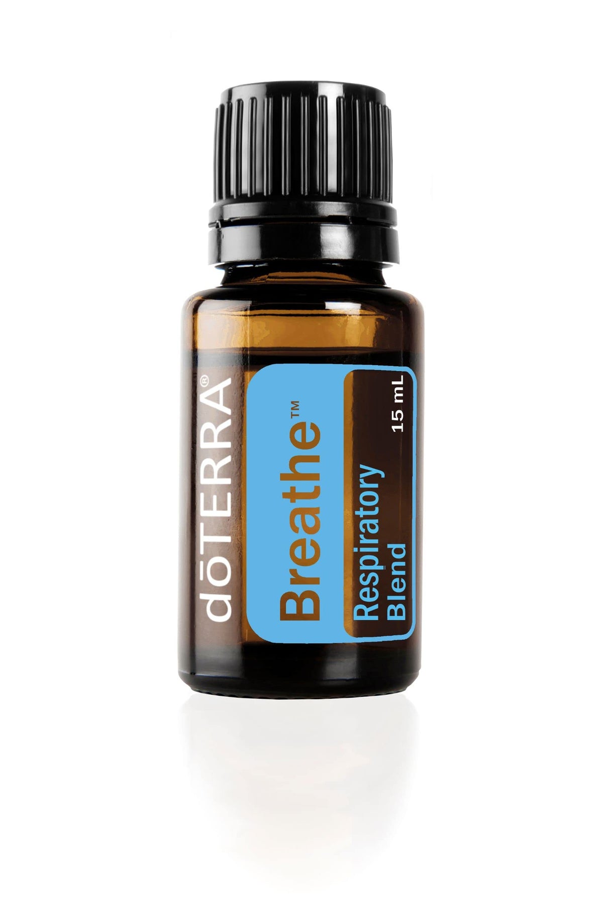 doTERRA Breathe – bouteille 15 ml, arôme frais pour respiration plus claire.