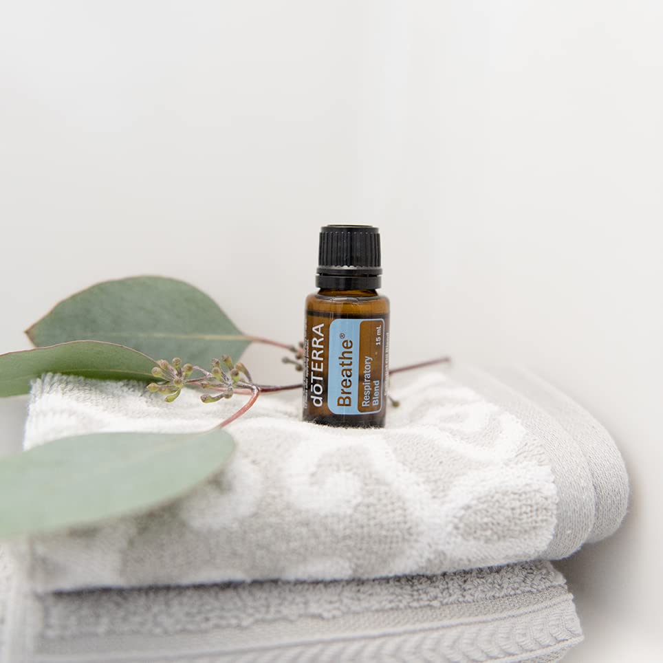 doTERRA Breathe utilisation extérieure pendant les activités de plein air.