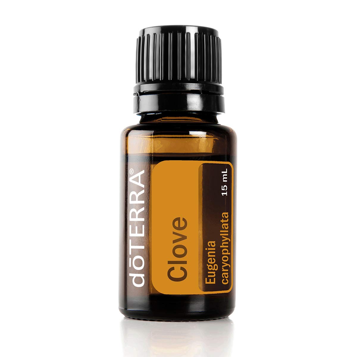 doTERRA Clou huile essentielle – bouteille, arôme chaud et stimulant.