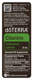 DoTERRA coriandre en cuisine: parfum frais pour plats et sauces