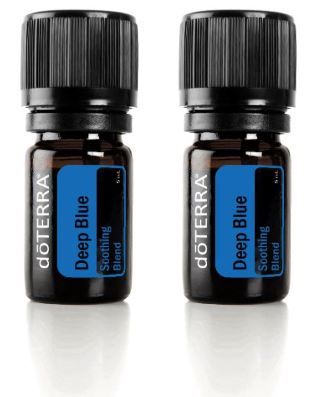doTERRA Deep Blue, bouteille 5 ml prête pour massage apaisant après l'effort