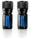 doTERRA Deep Blue, bouteille 5 ml prête pour massage apaisant après l'effort