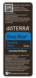 doTERRA Deep Blue, pack 2 bouteilles pour réconfort musculaire au quotidien