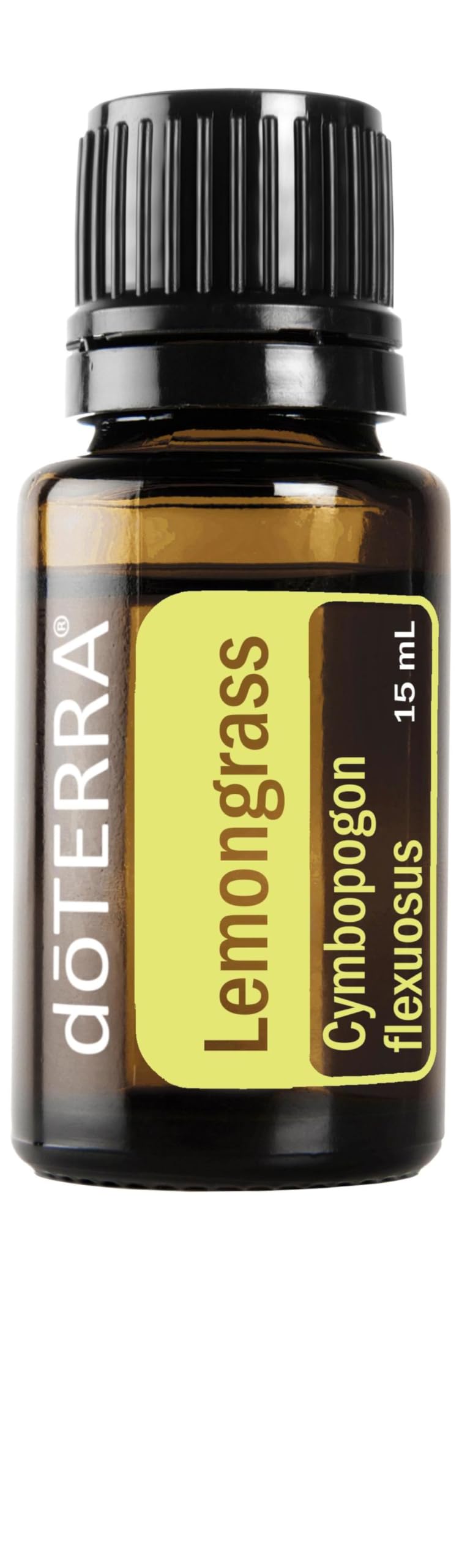 doTERRA Lemongrass: bouteille prête à l'aromathérapie pour un parfum frais.