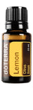 doTERRA Lemon huile essentielle flacon 15 mL – arôme citronné pur et prometteur
