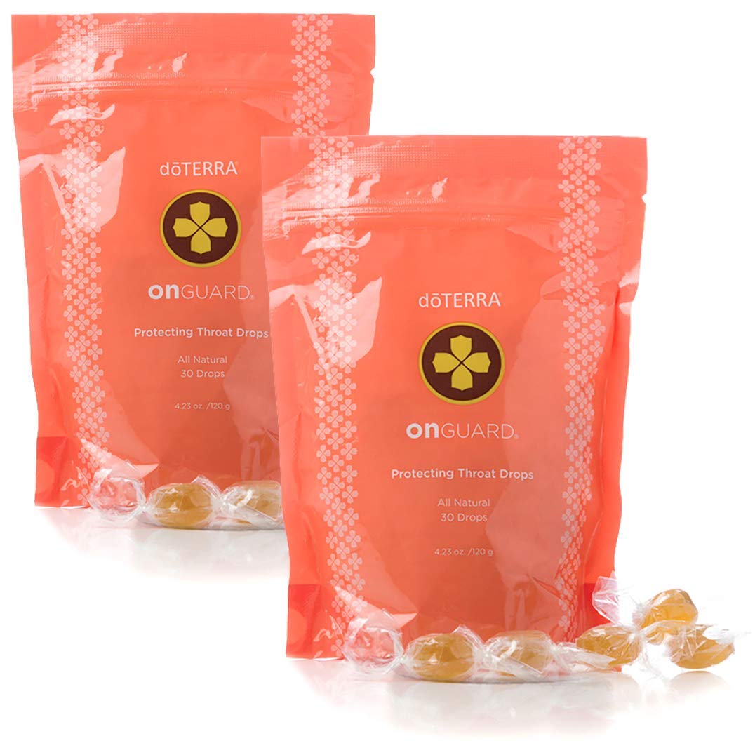 doTERRA On Guard pastilles-gorge bouteille: soutien potentiel des défenses lors des déplacements