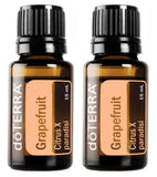 doTERRA Pamplemousse flacon 15 ml, arôme frais pour diffusion.