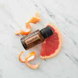 doTERRA Pamplemousse nettoyage maison, utilisation polyvalente et parfum naturel.