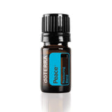 doTERRA Peace, bouteille 5ml, favorise un moment de calme et de recentrement.