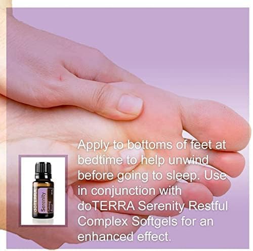 doTERRA Serenity notes lavande et bois apportent douceur et tranquillité.