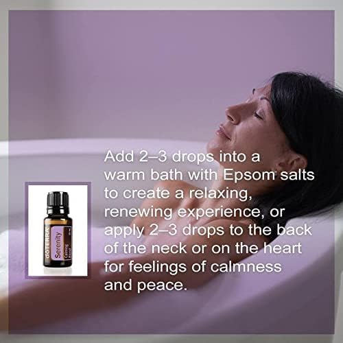 doTERRA Serenity peut être utilisé avec les capsules Serenity Restful Complex comme rituel du soir.